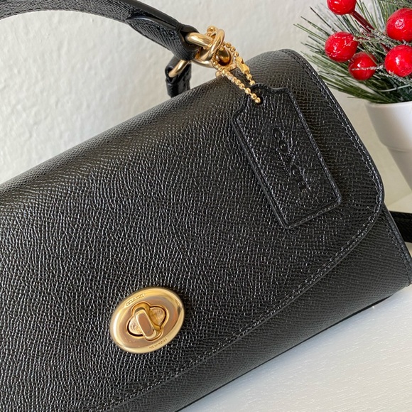 Coach Tilly Satchel 23 Black - Picture 2 of 9